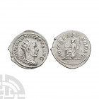 Philip I - Roma AR Antoninianus. 245-247 A.D. Rome mint. Obv: IMP M IVL PHLIPPVS AVG legend with radiate and draped bust right. Rev: ROMAE AETERNAE le...