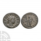 Tacitus - Felicitas AE Antoninianus. November 275-June 276 A.D. Lugdunum mint. Obv: IMP CL TACITVS AVG legend with radiate, draped and cuirassed bust ...