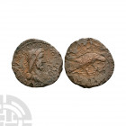 Bosorus Sauromates II - Eagle AE Three Sestertii. 186-196 A.D. Obv: BACILEwC CAYROMATOY legend with diademed and draped bust right. Rev: eagle standin...