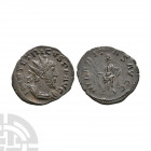 Tetricus I - Hilaritas AE Antoninianus. 272-273 A.D. Mainz or Trier mint. Obv: IMP TETRICVS P F AVG legend with radiate and cuirassed bust right. Rev:...