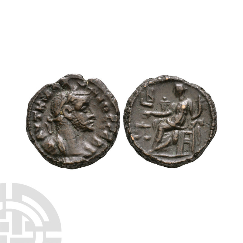 Claudius II Gothicus - Alexandria - AE Tetradrachm. 268-270 A.D. Obv: Greek lege...