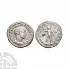Severus Alexander - Jupiter AR Denarius. 231 A.D. Rome mint. Obv: IMP ALEXANDER PIVS AVG legend with laureate draped bust right. Rev: IOVI PROPVGNATOR...