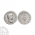Gordian III - Providentia AR Antoninianus. 239 A.D. Rome mint. Obv: IMP CAES M ANT GORDIANVS AVG legend with radiate and draped bust right. Rev: PROVI...