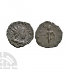 Tetricus II - Spes AE Antoninianus. Spring 274 A.D. Mainz or Trier mint. Obv: C PIV ESV TETRICVS CAES legend with radiate and draped bust right. Rev: ...