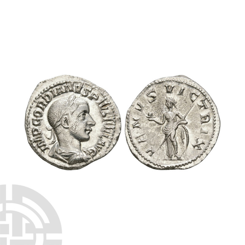 Gordian III - Venus AR Denarius. 241-242 A.D. Rome mint. Obv: IMP GORDIANVS PIVS...