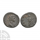 Aurelian - Securitas AE Antoninianus. 270-271 A.D. Rome mint. Obv: IMP C L DOM AVRELIANVS AVG legend with radiate draped bust right. Rev; SECVRIT AVG ...