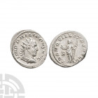 Philip I - Tranquilitas AR Antoninianus. 248 A.D. Rome mint. Obv: IMP PHILIPPVS AVG legend with radiate draped bust right. Rev: TRANQVILLITAS AVGG leg...
