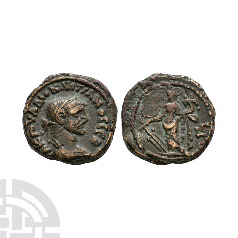 Diocletian - Egypt - Tyche AE Tetradrachm. 287 A.D. Alexandria mint, dated Year ...