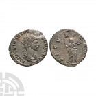 Quintillus - Securitas AE Antoninianus. August-November 270 A.D. Rome mint. Obv: IMP CM AVR CL QVINTILLVS AVG legend with radiate draped bust right. R...