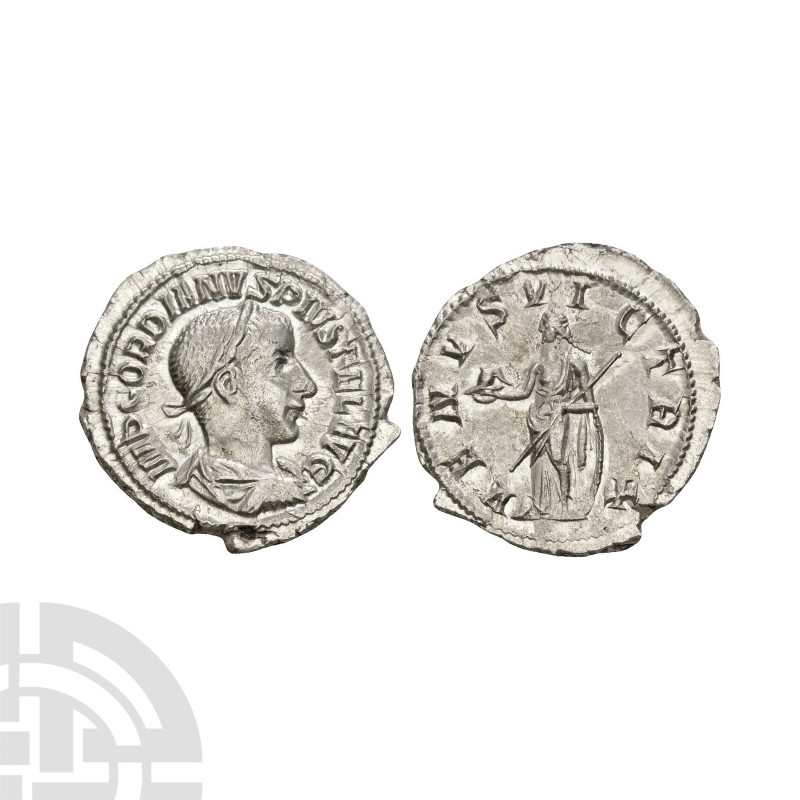 Gordian III - Venus AR Denarius. 241-242 A.D. Rome mint. Obv: IMP GORDIANVS PIVS...