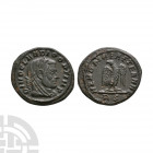 Divus Claudius - Eagle AE Half Follis. 317 A.D. Struck under Constantine I, Rome mint. Obv: DIVO CLAVDIO OPT IMP legend with laureate veiled bust righ...