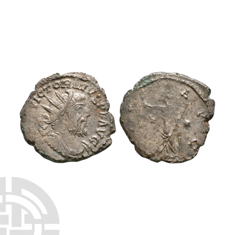 Victorinus - Pax AE Antoninianus. 269-270 A.D. Cologne mint. Obv: IMP C PIAV VIC...