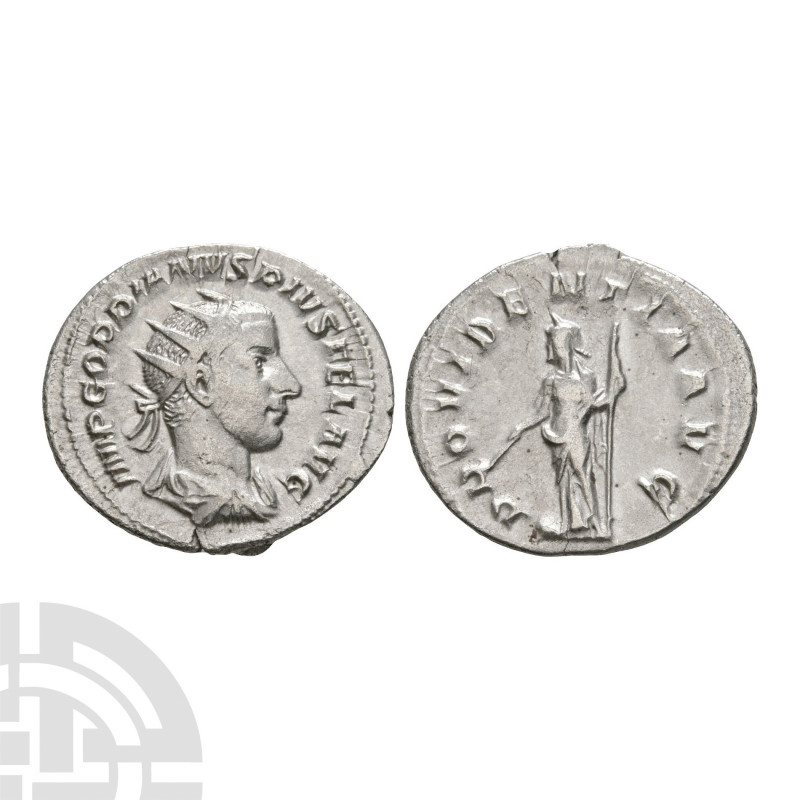 Gordian III - Providentia AR Antoninianus. 243-244 A.D. Rome mint. Obv: IMP GORD...