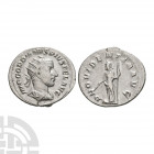 Gordian III - Providentia AR Antoninianus. 243-244 A.D. Rome mint. Obv: IMP GORDIANVS PIVS FEL AVG legend with radiate and draped bust right. Rev: PRO...