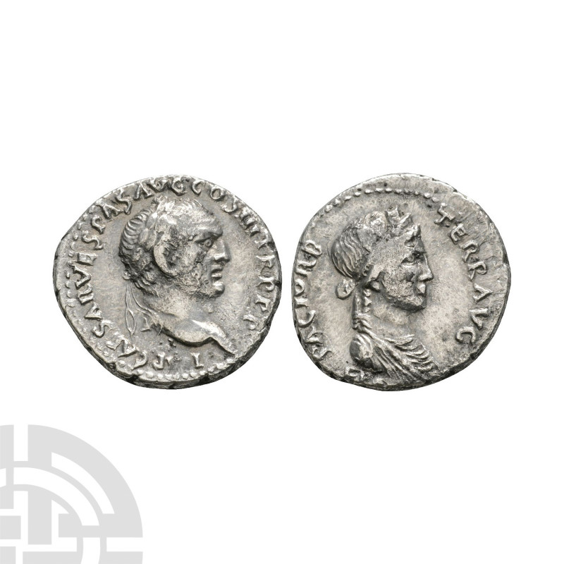 Vespasian - Pax AR Denarius. 71 A.D. Ephesus mint. Obv: IMP CAESAR VESPAS AVG CO...