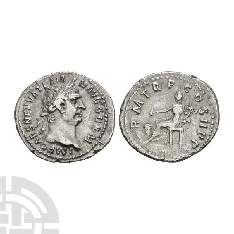 Trajan - Concordia AR Denarius. 98-99 A.D. Rome mint. Obv: IMP CAES NERVA TRAIAN...