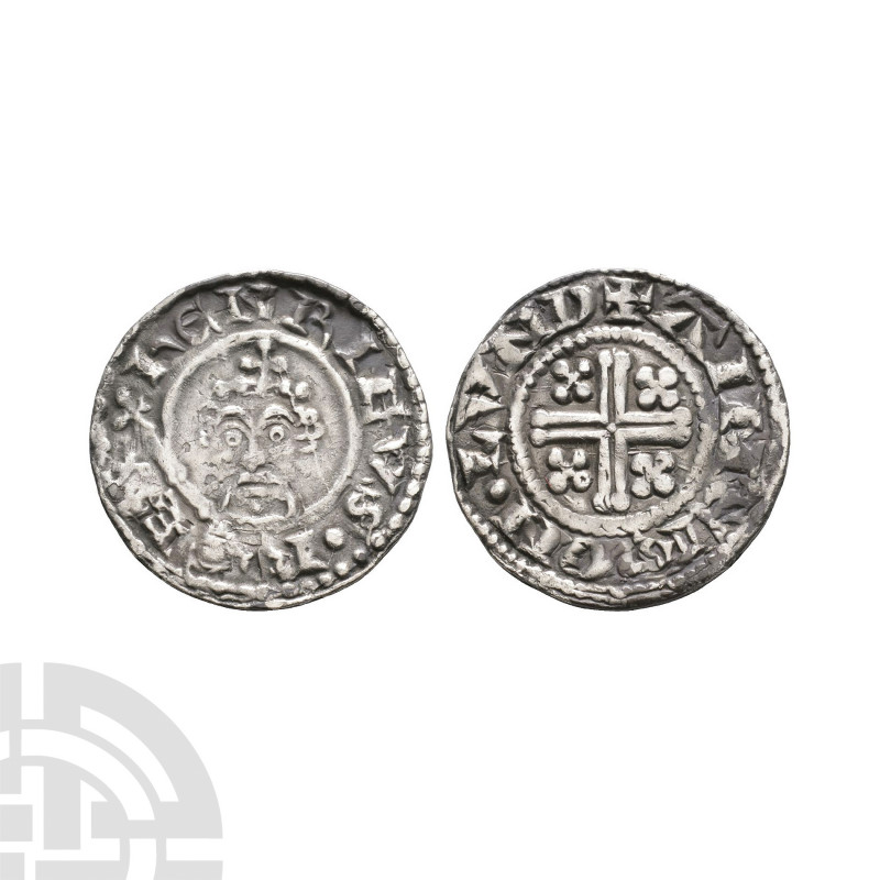 Henry II - London / Aimer - Mule Short Cross Penny. 1180 A.D. Class 1a2/1a3 mule...