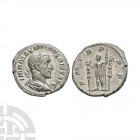 Maximinus I - Emperor AR Denarius. 235 A.D. Rome mint. Obv: IMP MAXIMINVS PIVS AVG legend with laureate and draped bust right. Rev: P M TR P P P legen...