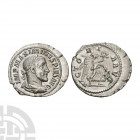 Maximinus - Victory AR Denarius. 235-236 A.D. Rome mint. Obv: IMP MAXIMINVS PIVS AVG legend with laureate and draped bust right. Rev: VICTORIA AVG leg...