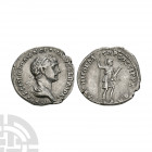 Trajan - Virtus AR Denarius. 116 A.D. Rome mint. Obv: IMP CAES NER TRAIAN OPTIM AVG GERM DAC legend with laureate and draped bust right. Rev: PARTHICO...