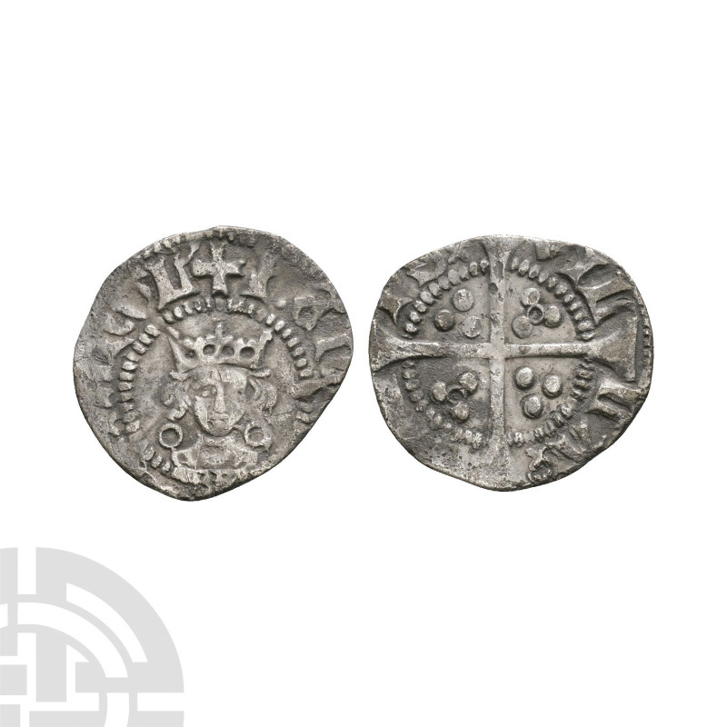 Henry VI - Calais - Annulet Halfpenny. 1422-1430 A.D. Annulet issue. Obv: facing...