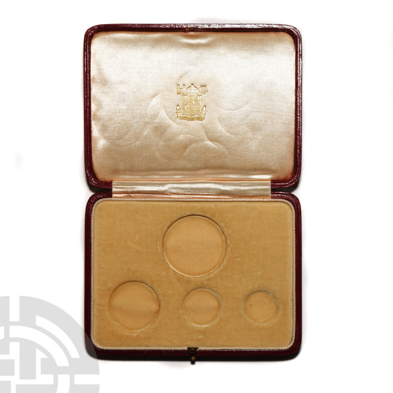George VI - 1937 - Royal Mint Gold Proof Set Case. Dated 1937 A.D. The Royal Min...