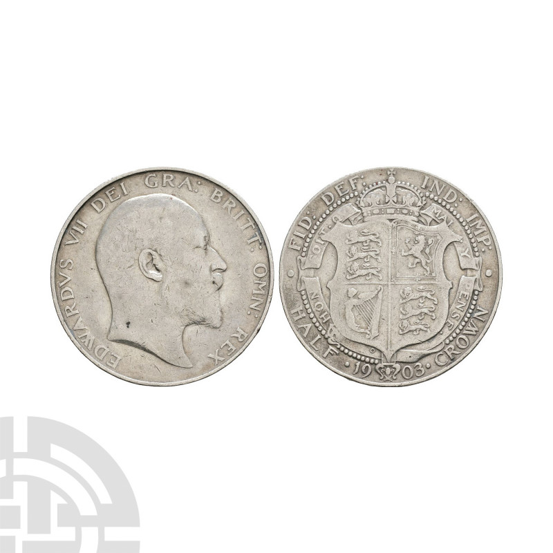 Edward VII - 1903 - Halfcrown. Dated 1903 A.D. Obv: profile bust with EDWARDVS V...