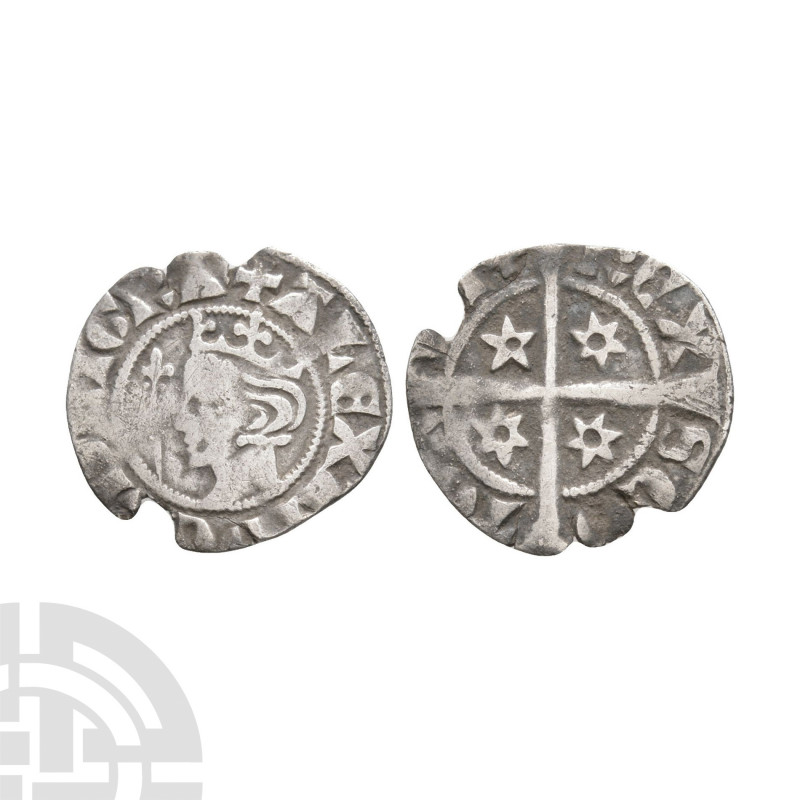 Scotland - Alexander III - 23 Points - Long Cross Penny. 1280-1286 A.D. Class Mc...