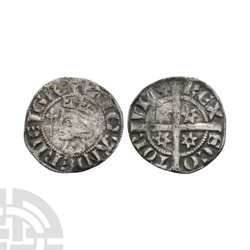 Scotland - Alexander III - 24 Point Penny. 1280-1286 A.D. Second coinage, type M...