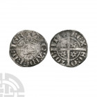 Scotland - Alexander III - 24 Point Penny. 1280-1286 A.D. Second coinage, type Ma. Obv: profile bust with ALEXANDER DEI GRA legend. Rev: long cross an...