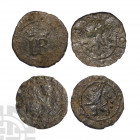 Scotland - James VI - 2d Group [2]. 1567-1602 and 1602-1625 A.D. Before accession, hardhead issue. Obv: crown over IR with IAQCOBVS 6 D G R SCOTORVM l...