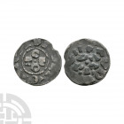 Crusader Coins - Padua - Otto - AR Denaro. 962-967 A.D. Obv: O / TT / O in three lines with inscription around. Rev: PA / I / PA in three lines with i...