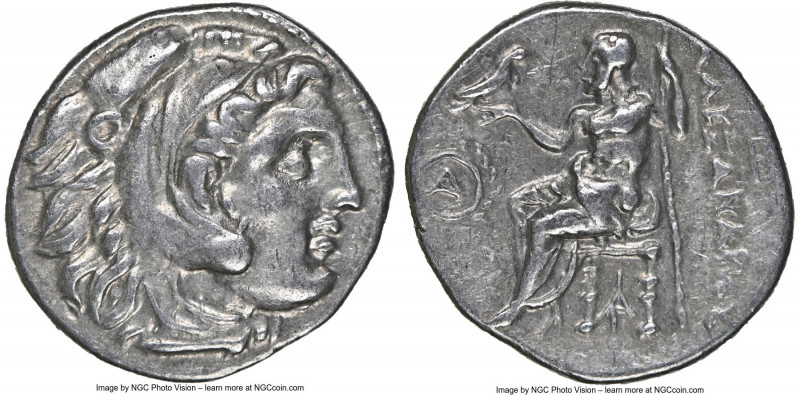 MACEDONIAN KINGDOM. Alexander III the Great (336-323 BC). AR drachm (18mm, 11h)....
