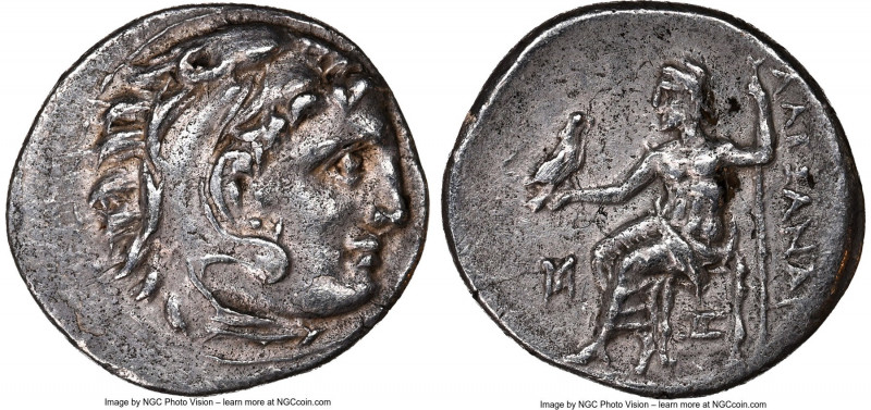 MACEDONIAN KINGDOM. Alexander III the Great (336-323 BC). AR drachm (19mm, 12h)....