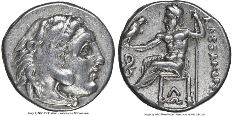 MACEDONIAN KINGDOM. Alexander III the Great (336-323 BC). AR drachm (16mm, 3h.)....