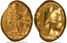 ACHAEMENID PERSIA. Darius I-Xerxes II (ca. 5th century BC). AV daric (16mm, 8.28 gm). NGC Choice VF 4/5 - 5/5. Lydo-Milesian standard. Sardes mint, ca...