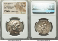 LYCIA. Phaselis. Ca. 218-185 BC. AR tetradrachm (33mm, 16.88 gm, 12h). NGC Choice AU 5/5 - 4/5. Posthumous issue in the name and types of Alexander II...