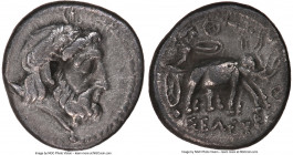 SELEUCID KINGDOM. Seleucus I Nicator (312-281 BC). AR obol (9mm, 0.56 gm, 5h). NGC XF 5/5 - 3/5. Seleuceia on the Tigris or Susa, from ca. 296/5 BC. L...