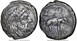 SELEUCID KINGDOM. Coregency of Antiochus I Soter (294-281 BC) with Seleucus I Nicator (312-281 BC). AR hemidrachm (13mm, 1.36 gm, 5h). NGC (photo-cert...