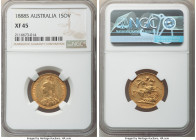 Victoria gold Sovereign 1888-S XF45 NGC, Sydney mint, KM10, S-3868A. AGW 0.2355 oz. 

HID09801242017

© 2022 Heritage Auctions | All Rights Reserved