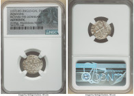 Anglo-Gallic. Richard I, the Lionheart 3-Piece Lot of Certified Deniers ND (1172-1185) Authentic NGC, Aquitaine mint. 18mm. Weights range from 0.65-0....