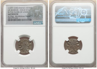 La Marche. Hugh IX-X 4-Piece Lot of Certified Deniers ND (1199-1249) Authentic NGC, Struck in the name of Louis. Weights range from 0.85-0.99gm. Sold ...