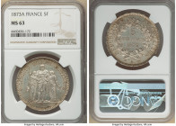 4-Piece Lot of Certified Assorted Issues NGC, 1) Republic Centime 1910 - AU58 Brown, KM840. One of the keys in series 2) Napoleon III Franc 1867-A - A...