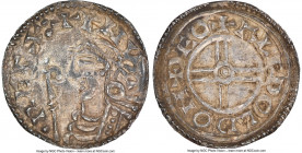 Kings of All England. Cnut (1016-1035) Penny ND (1029-1036) AU55 NGC, Thetford mint, Aelfwold as moneyer, Short Cross type, S-1159. 1.14gm. 

HID09801...