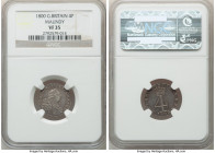 George III 4-Piece Certified Maundy Set 1800 NGC, 1) Penny - AU55, KM614 2) 2 Pence - VF35, KM615 3) 3 Pence - AU55, KM616 4) 4 Pence - VF35, KM617 KM...