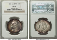 Victoria 1/2 Crown 1889 MS64 NGC, KM764, S-3924. Jubilee head type. Lovely toning with cartwheel luster. 

HID09801242017

© 2022 Heritage Auctions | ...