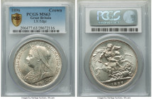 Victoria Crown 1896 MS63 PCGS, KM783, S-3937. Edge LX. Veiled head type. 

HID09801242017

© 2022 Heritage Auctions | All Rights Reserved
