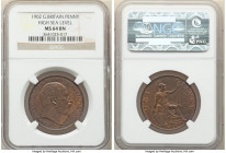 Edward VII Penny 1902 MS64 Brown NGC, KM794.2. High Sea Level variety. 

HID09801242017

© 2022 Heritage Auctions | All Rights Reserved