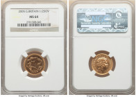 Elizabeth II gold 1/2 Sovereign 2005 MS64 NGC, KM1064. AGW 0.1177 oz. 

HID09801242017

© 2022 Heritage Auctions | All Rights Reserved