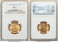 Elizabeth II gold Sovereign 1966 MS63 NGC, KM908, S-4125. AGW 0.2355 oz. 

HID09801242017

© 2022 Heritage Auctions | All Rights Reserved
